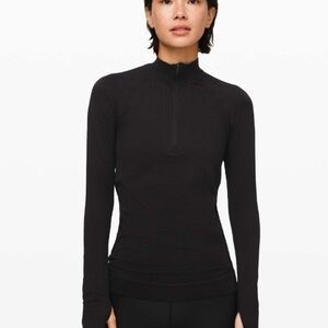 Lululemon Athletica Black Long Sleeve Top